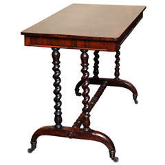 Mid 19th century, Rosewood, Barley Twist Table Mid 19th century, Rosewood, Barley Twist Table