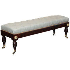 19th century Regency Bench