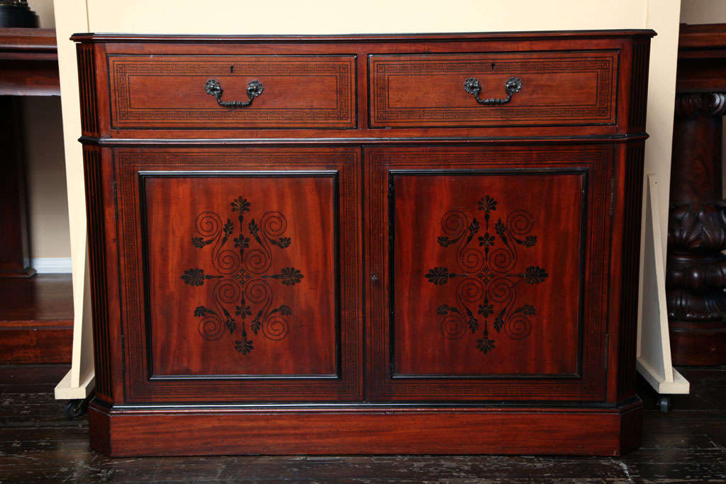 English Pair of Mid-19th Century Cupboards