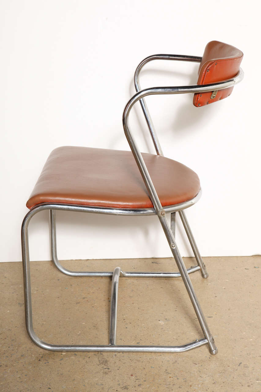 American rare set of 4 KEM Weber for Lloyd Chairs