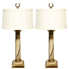1920's French Pair of Table Lamps 6