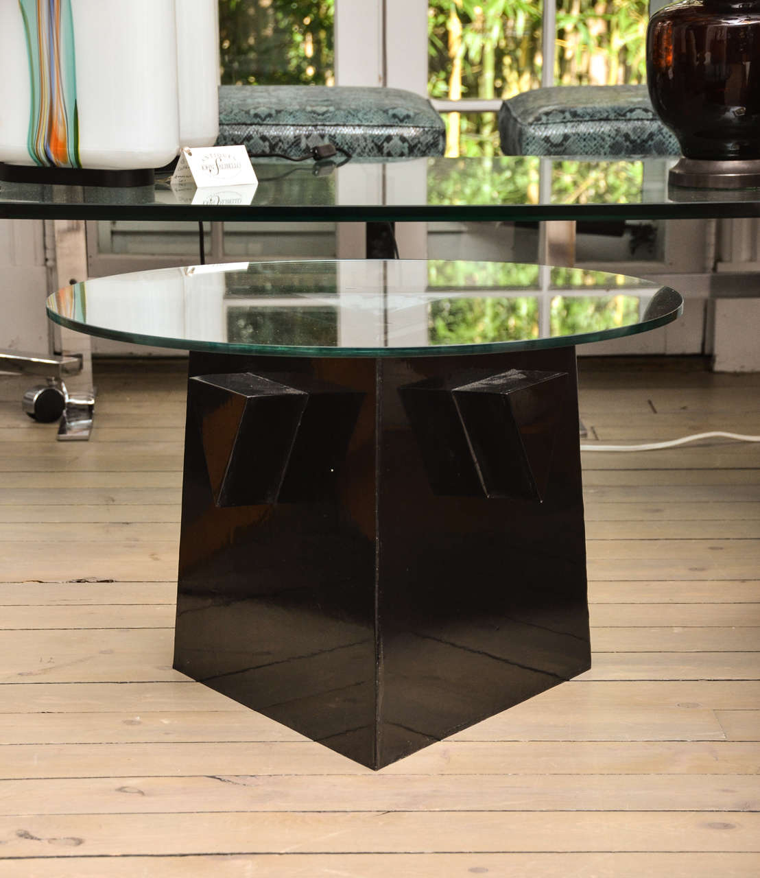 Sculptural Iron Table In Excellent Condition In Bridgehampton, NY