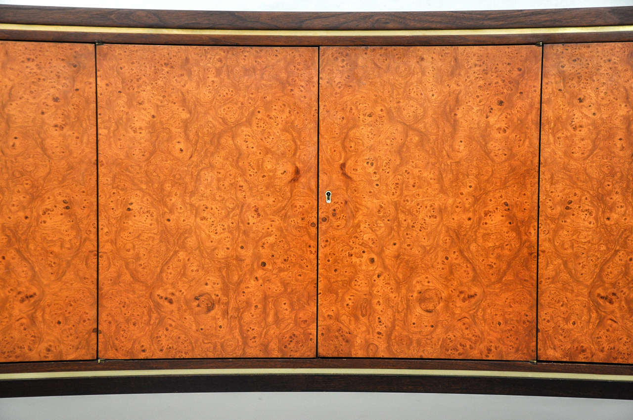 American Dunbar Curved Front Cabinet by Edward Wormley