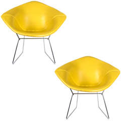 1950's Harry Bertoia Diamond Chairs for Knoll