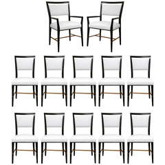 Set of 12 Paul MCobb for Directional Dining Chairs