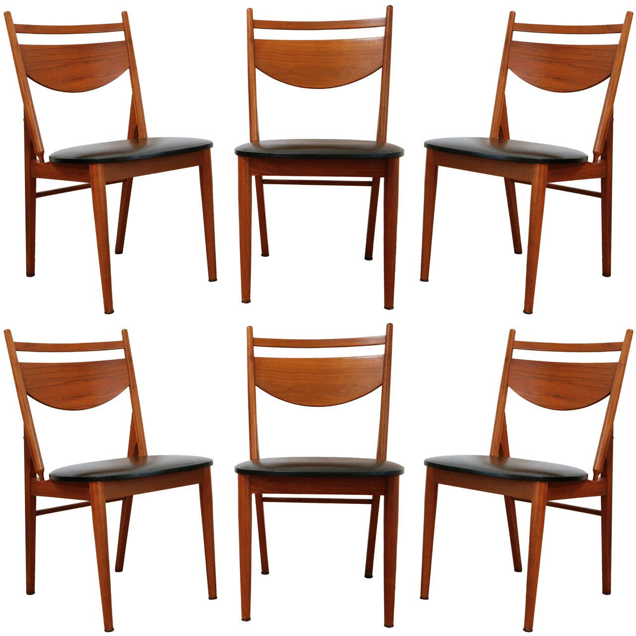 Set of 6 Stanley Young for Glenn of CA Dining Chairs