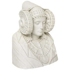 Monumental Lladro Bust "Lady from Elche"