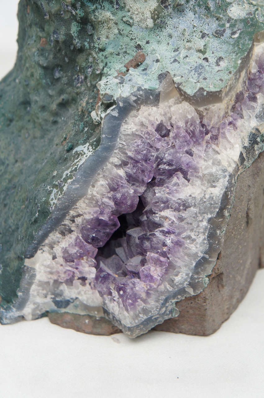 20th Century Stunning Amethyst Crystal Geode