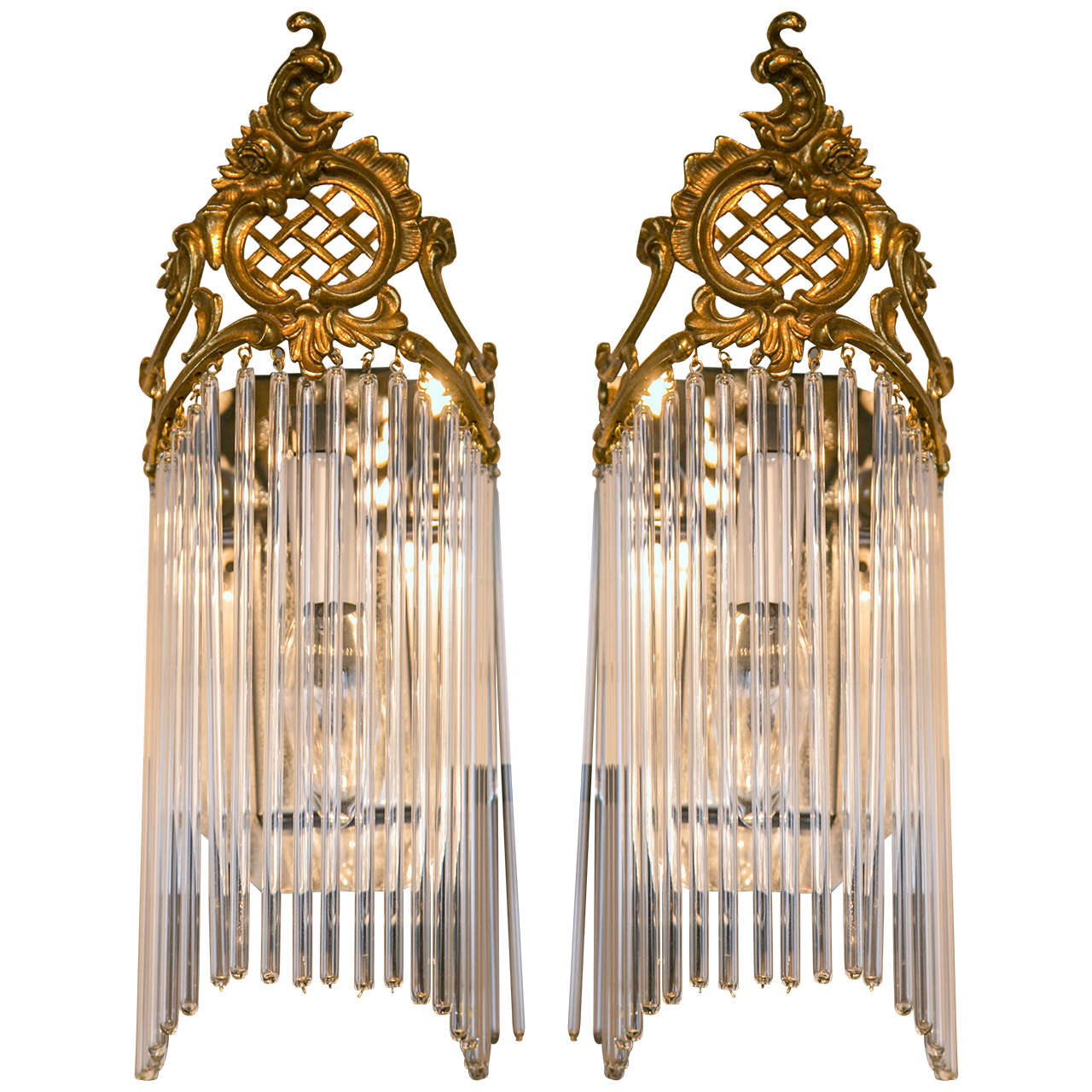Pair of Art Nouveau Wall Sconces For Sale at 1stDibs art nouveau