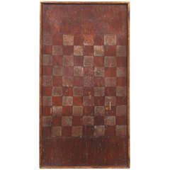 Canadian Game Board Called as Draughts, circa 1860