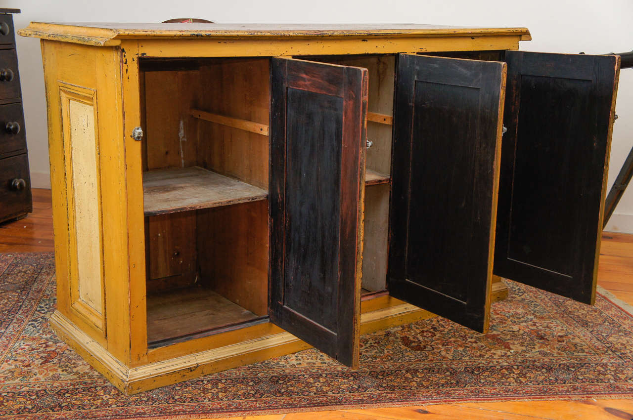 Painted General Store Counter In Excellent Condition In Sheffield, MA