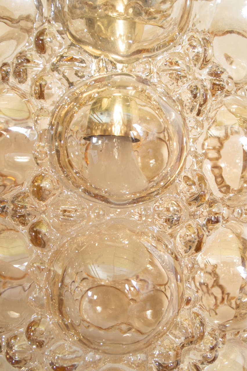 20th Century Amber Bubble Pendant by Helena Tyrell & Heinrich Gantenbrink