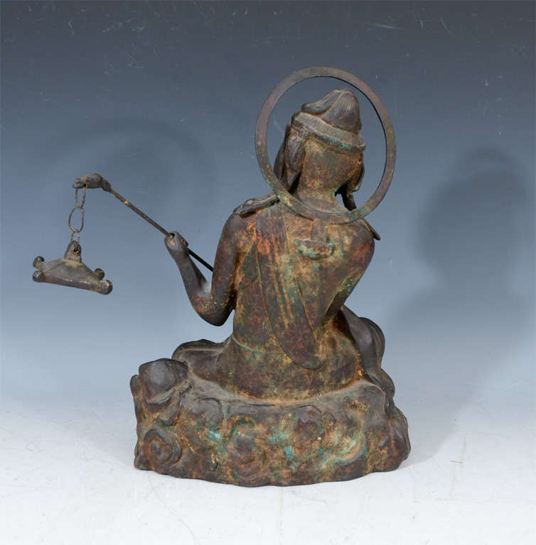 Chinese Ming Dynasty Gilt Bronze Buddha 3