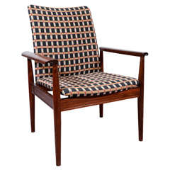 Mid Century "Diplomat" Chair by Finn Juhl for France and Sons