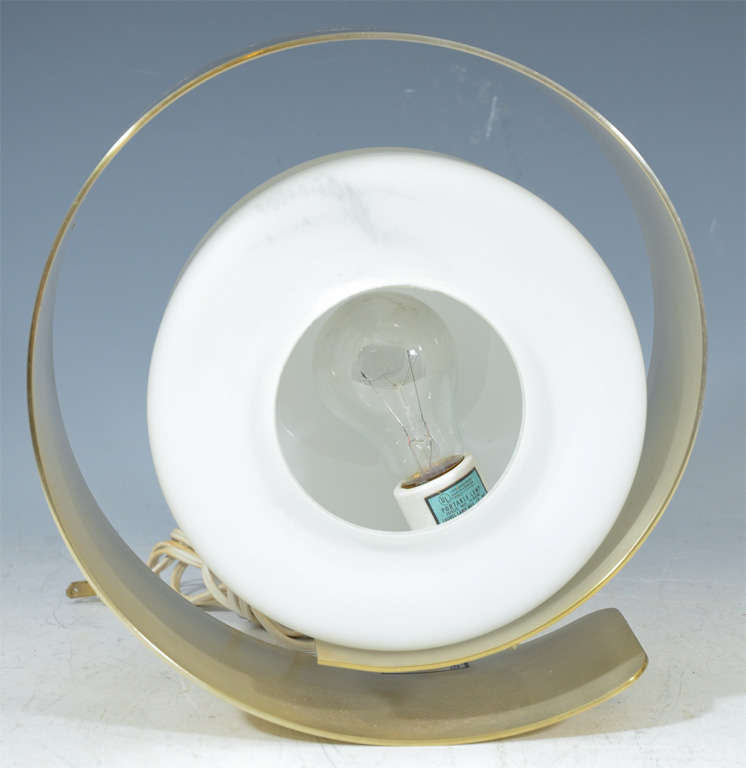 Signed Pierre Cardin Modernist Lamp For Sale 3