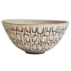 Ceramic Bowl by Clyde Burt