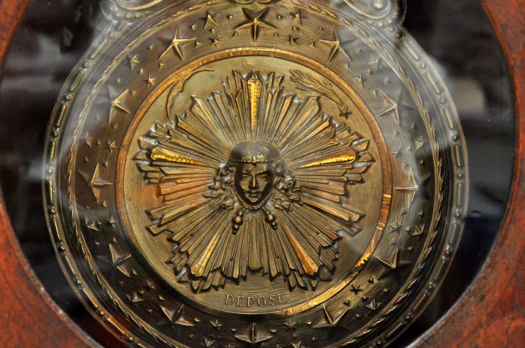 Horloge de parquet Morbier du 19ème siècle 3