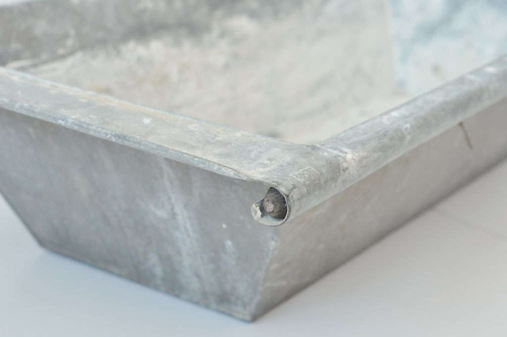 20th Century Zinc Trough