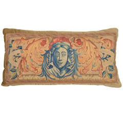  Tapestry Pillow with Fragment of Goddess