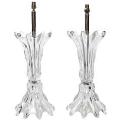 Large Biomorphic Table Lamps