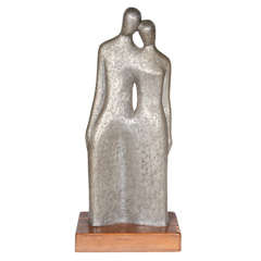 Used Jason Seley Modernist Bronze Sculpture