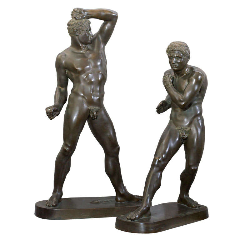 Wrestling Sculpture 24 For Sale on 1stDibs