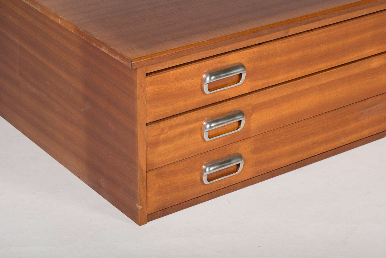 Architects Plan Chest For Sale at 1stDibs plan chest coffee table