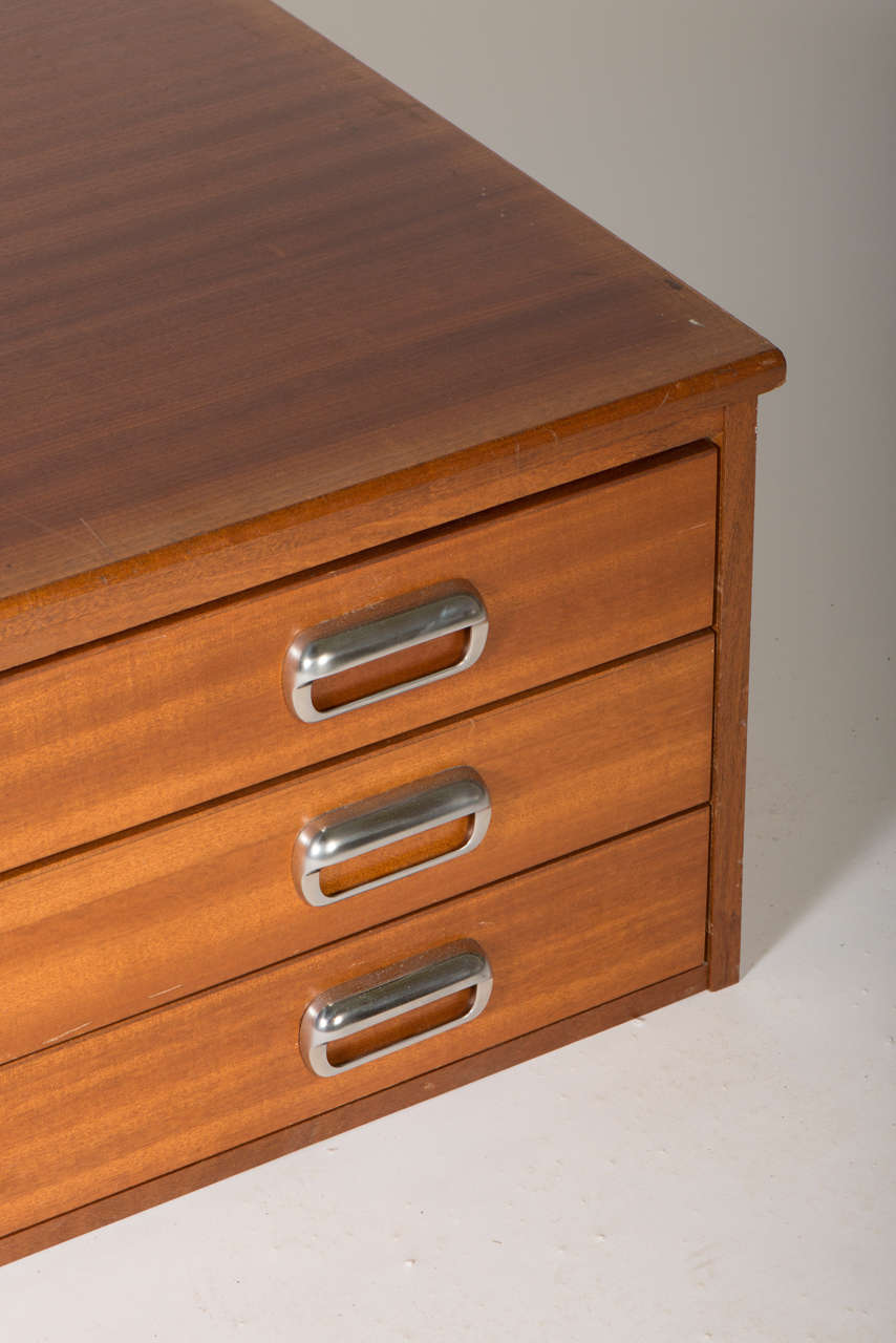 Architects Plan Chest For Sale at 1stDibs plan chest coffee table