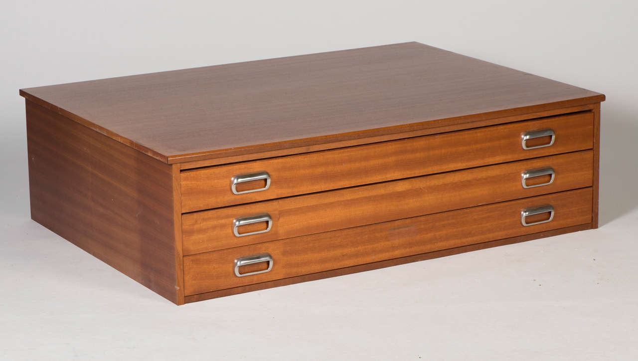 Architects Plan Chest For Sale at 1stDibs plan chest coffee table