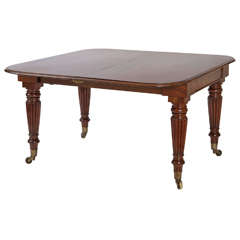 Wonderful Extending Dining Table Attributable To Messrs Gillow.