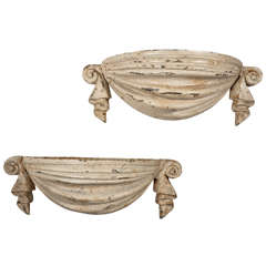 Pair of Art Deco Style Cast Iron Sconces Pair of Art Deco Style Cast Iron Sconces