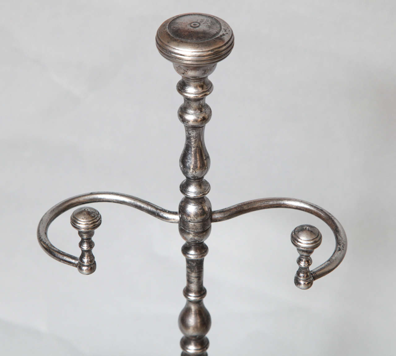 19th c. Gunmetal Steel Stand In Good Condition In Greenwich, CT