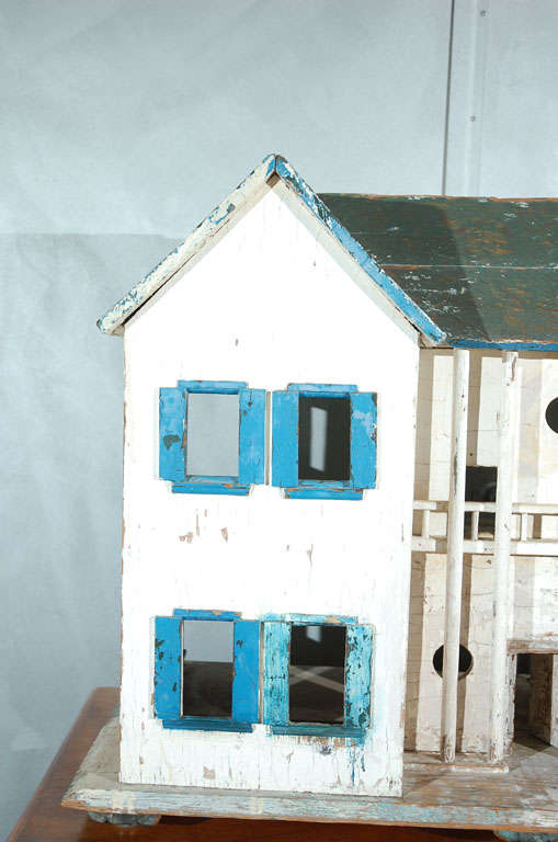 Mid-20th Century Folk Art Doll House