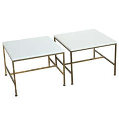 Paul McCobb Pair of Occasional Tables by Calvin Furniture