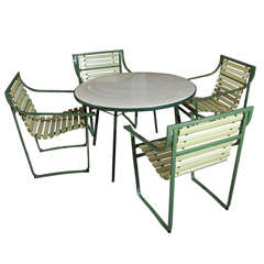 Samsonite "Sunrest" Table and Chairs