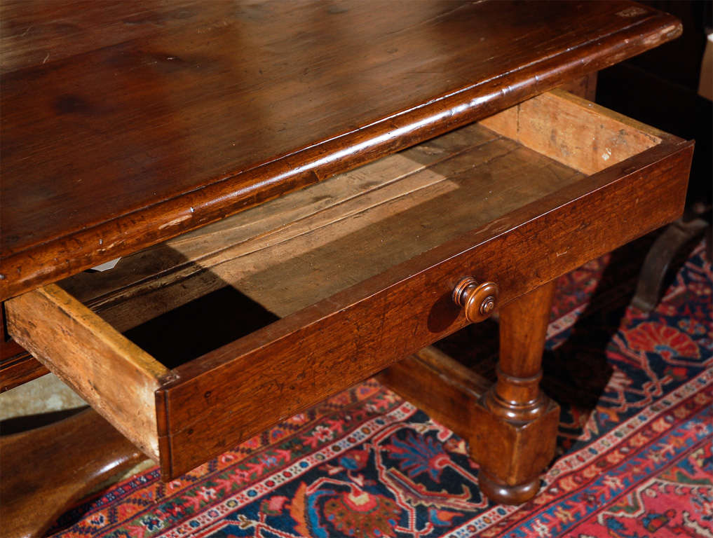Walnut Tuscan Library Table