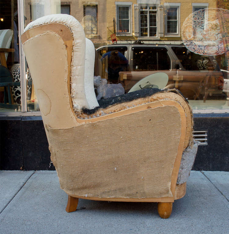 Unupholstered Armchair