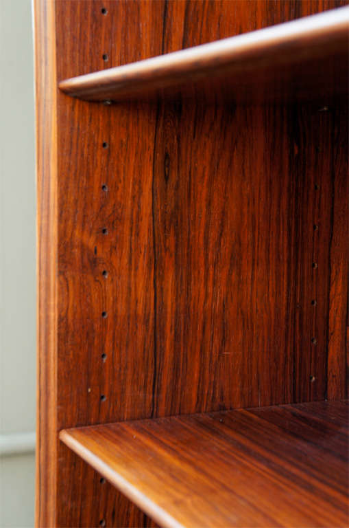 Rosewood Danish Modern Bookcase by Frode Holm