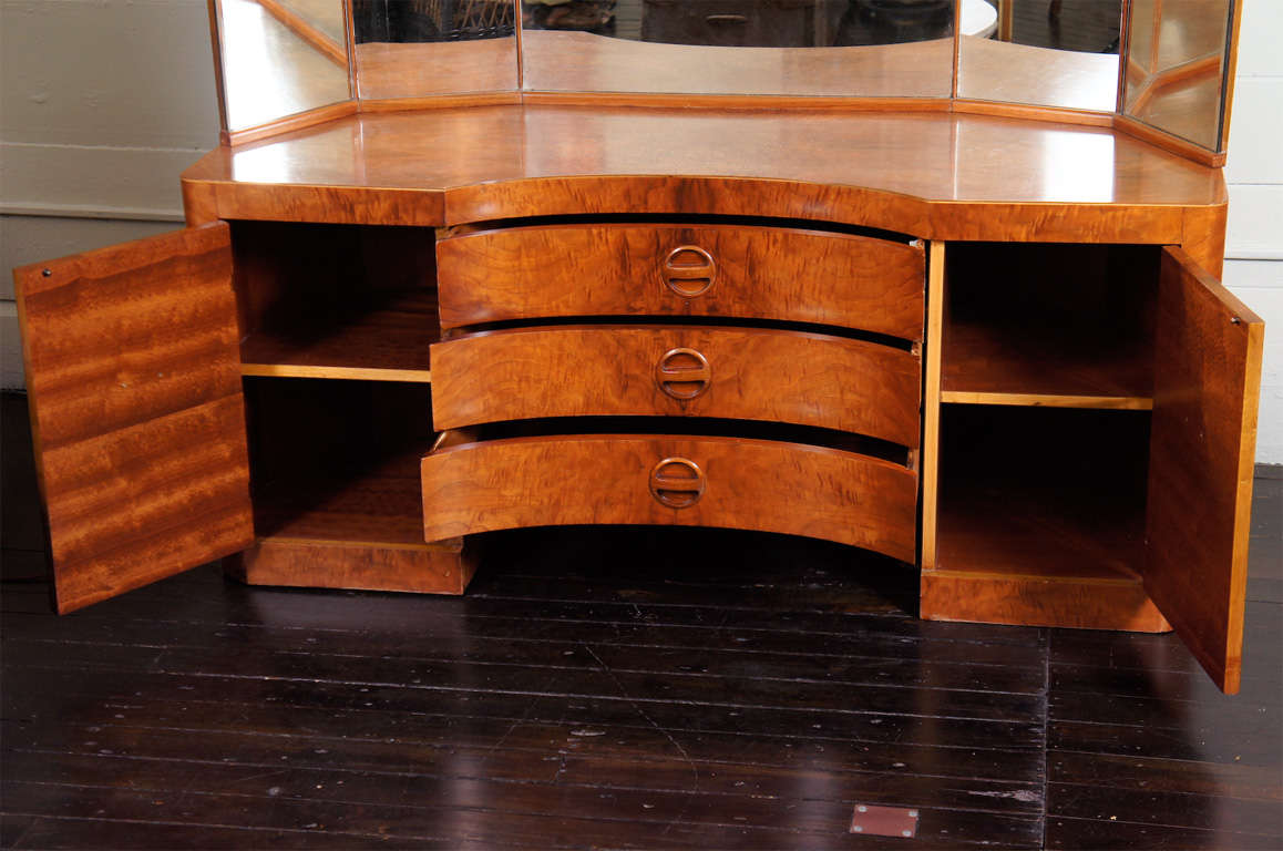 Modernist Walnut Vanity