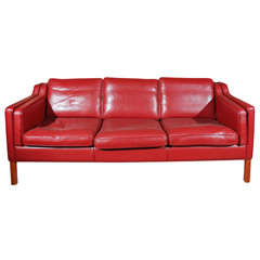 Danish 3-Seater Sofa by Stouby