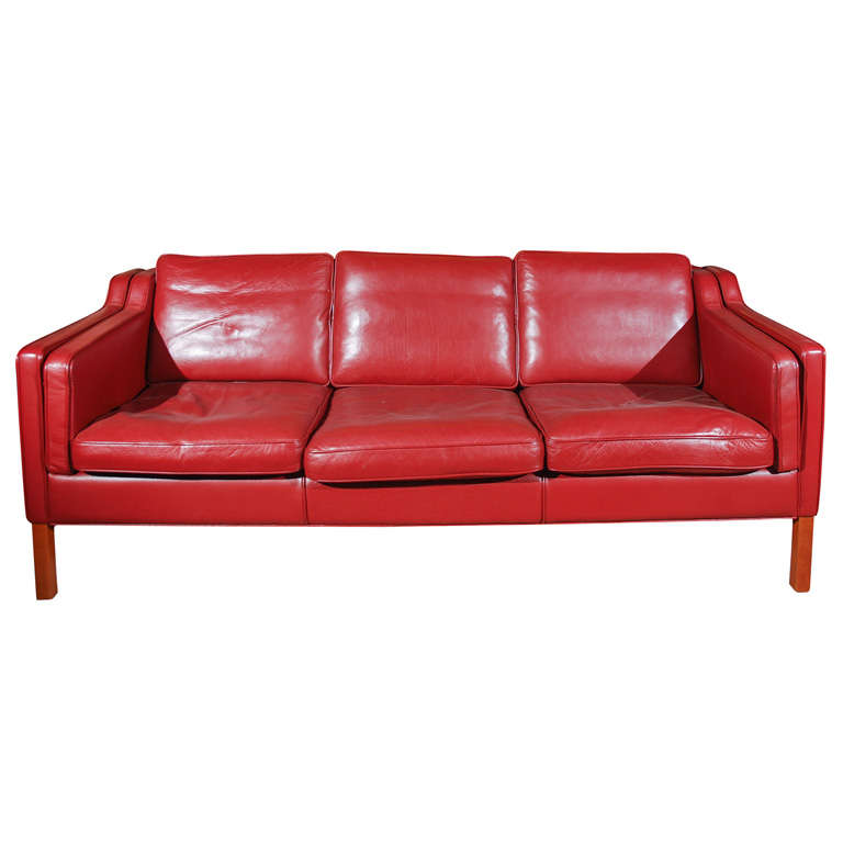 Danish 3-Seater Sofa by Stouby