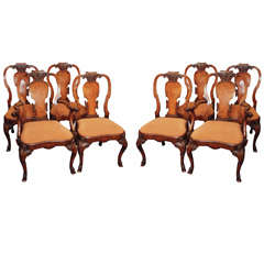 Set of Eight George III Chairs
