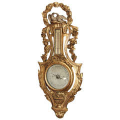 18th Century Louis XV Barometer