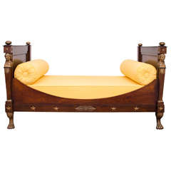 Antique Grand French Empire Bed