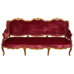 Gilded Venetian Rococo Sofa