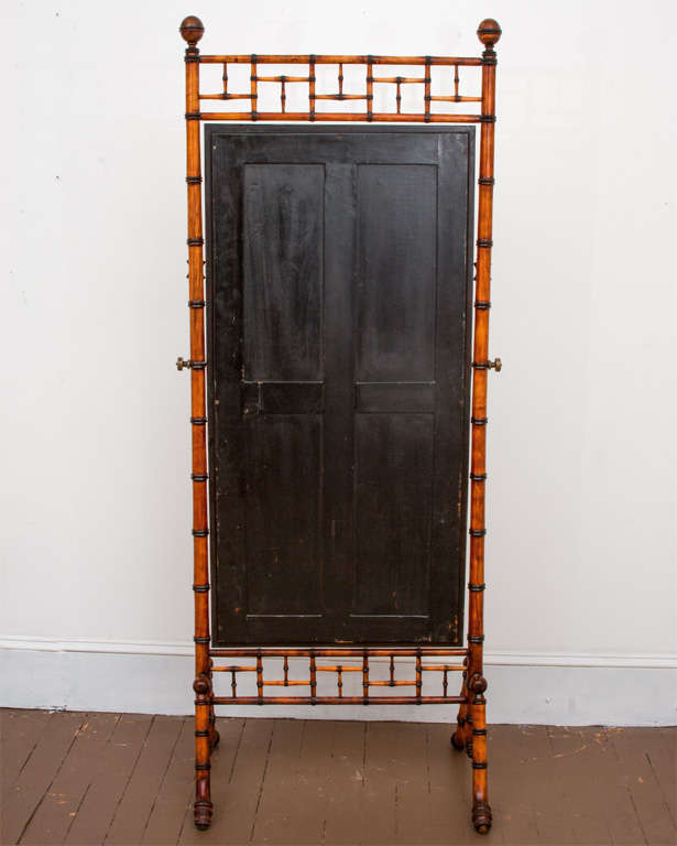 19th Century Faux Bamboo Cheval