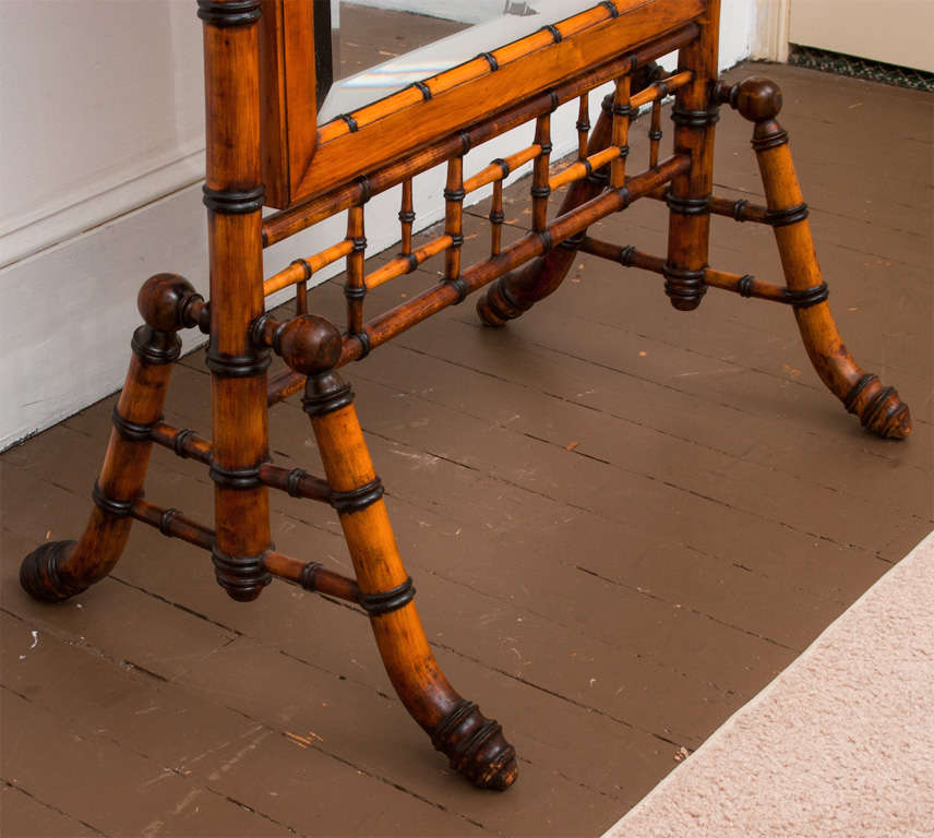 Faux Bamboo Cheval 2
