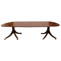 Regency 2-Pedestal Dining Room Table