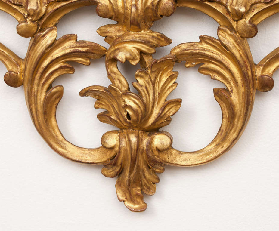 English Important Chinese Chippendale Mirror