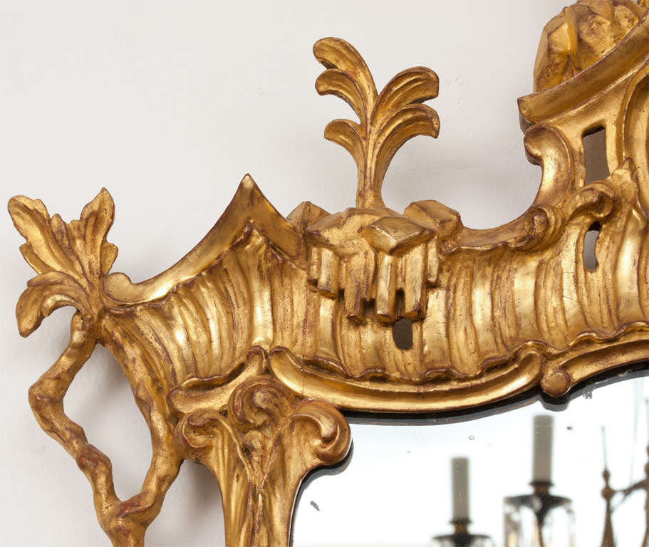 Important Chinese Chippendale Mirror 1
